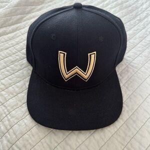 Men Westin black snapback hat
